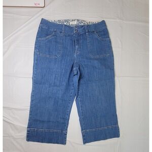 Womens Christopher & Banks jeans. Size 10 Capri Length